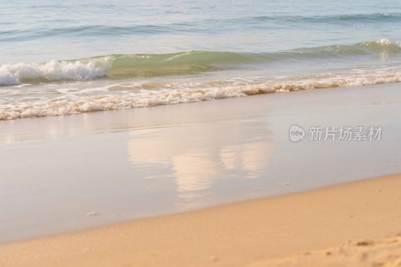 海滩海浪沙滩风景