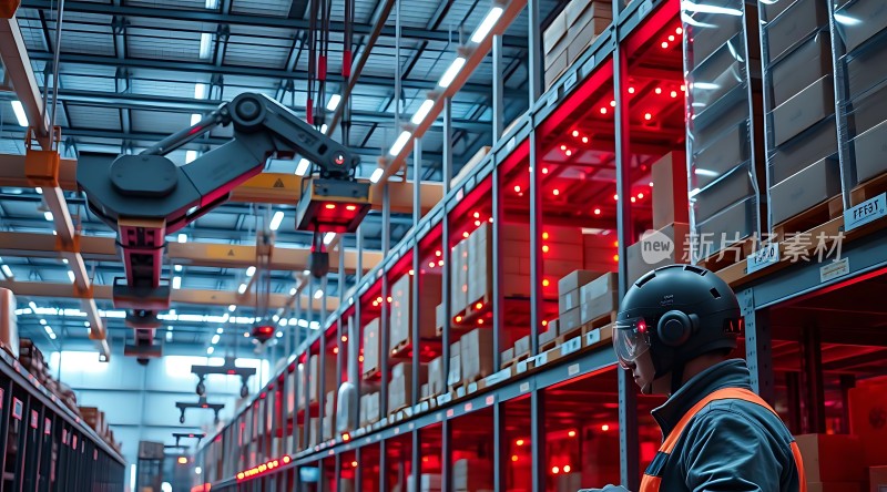 智能仓储机器人协作搬运货物