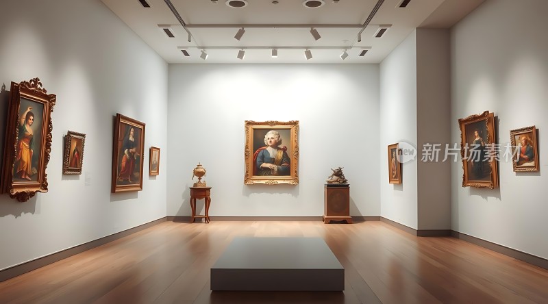 艺术殿堂经典画作与雕塑荟萃