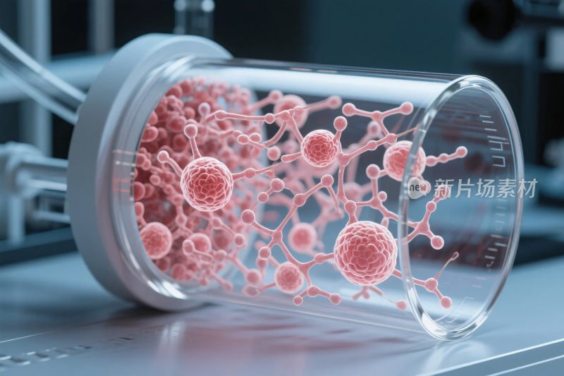 科学微生物试管图