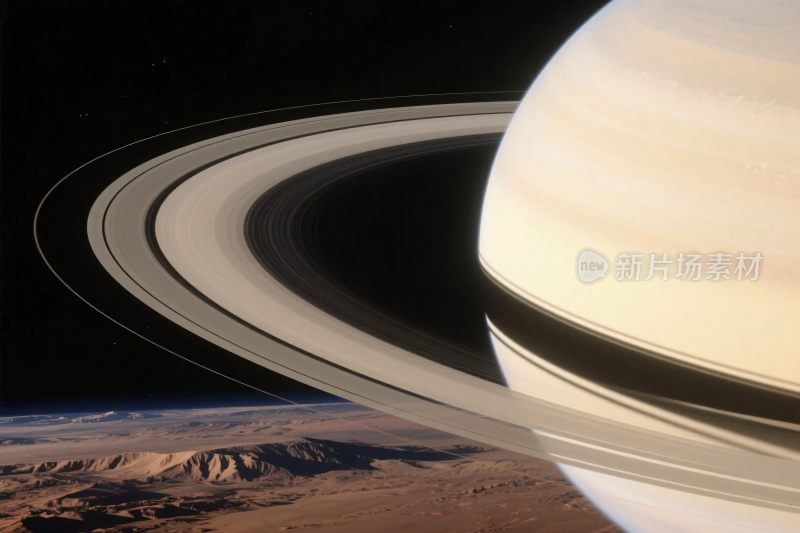 土星及太空地貌影像