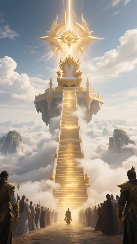 仙界阶梯通往天堂之路