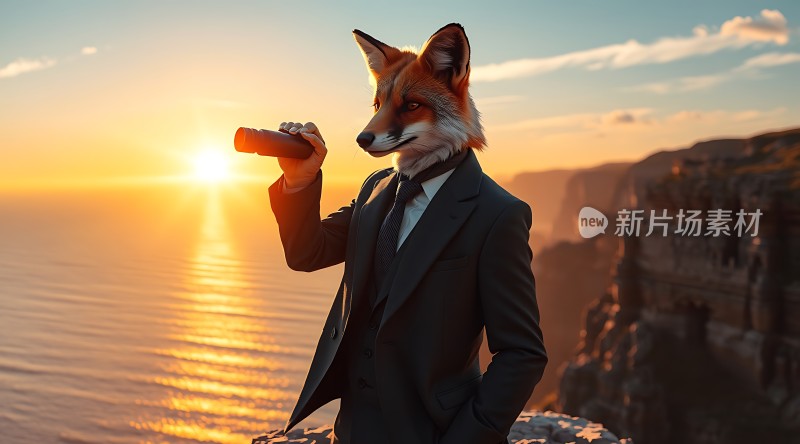 日落下的狐狸绅士