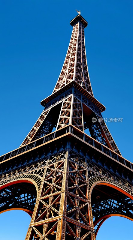 埃菲尔铁塔巴黎的地标与象征