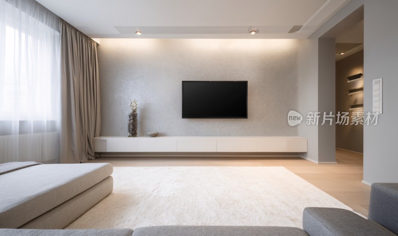 现代简约风客厅室内场景