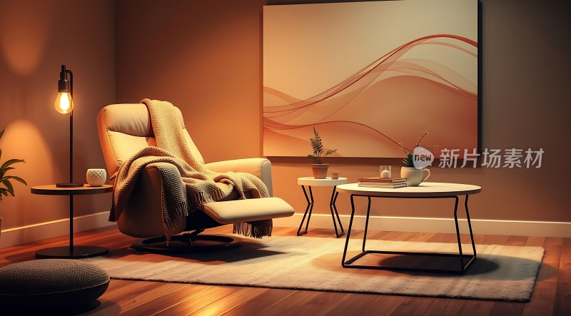 温馨角落舒适阅读时光