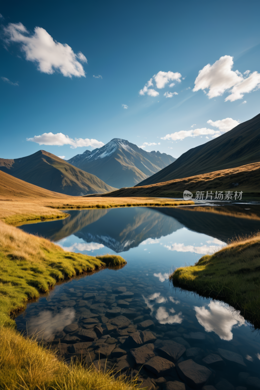 蓝天白云风景自然风光图片