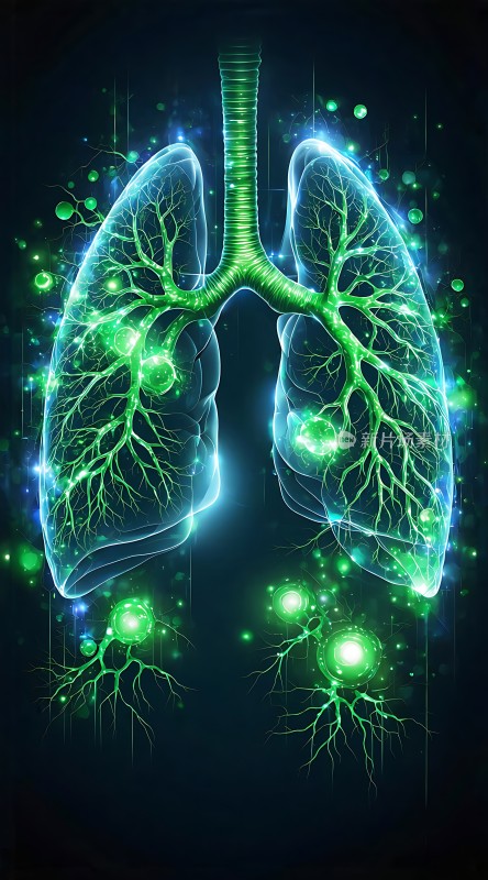 绿色呼吸系统