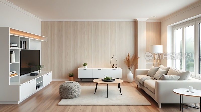 现代简约客厅设计温馨舒适生活空间