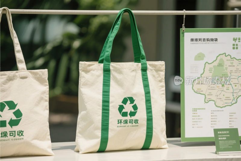 环保购物袋展示