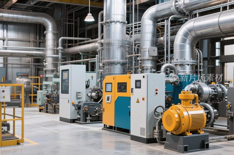 工厂设备与管道场景