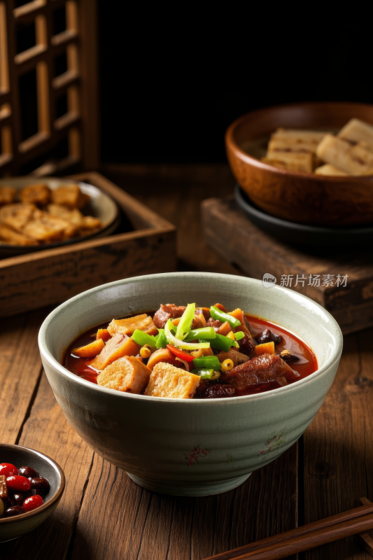 卤煮中国传统经典美食中式家常美味食物