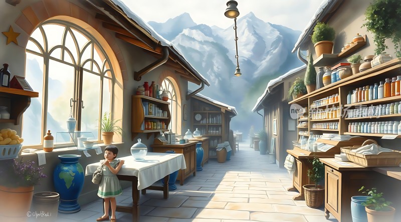 小镇药铺里的童年回忆