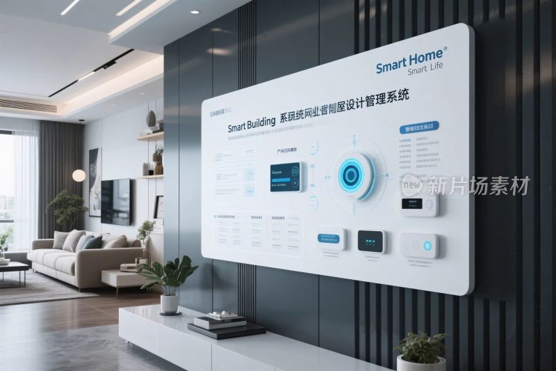 智能家居系统展示界面