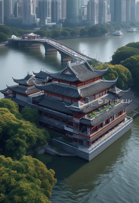 重庆东水门桥景