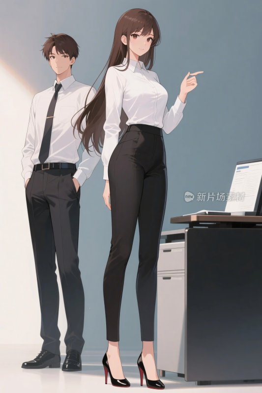 商务办公人物插画