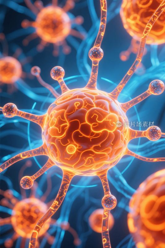 微生物细胞微观图