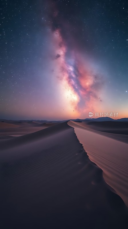 星空下的沙丘之旅