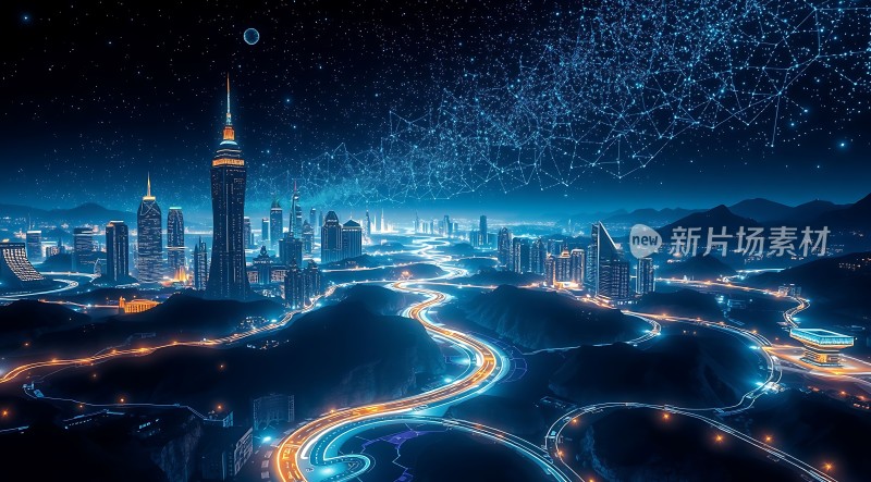 未来之城科技之光