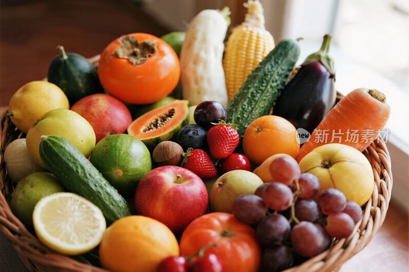丰富果蔬篮子