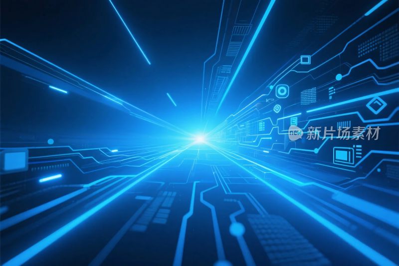 科技未来光线画面