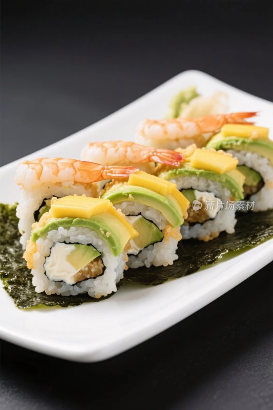寿司美食料理图