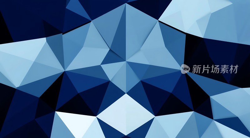 蓝色几何世界