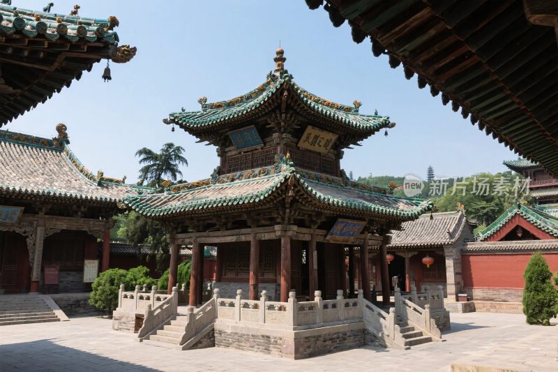 古庙古亭古建寺庙