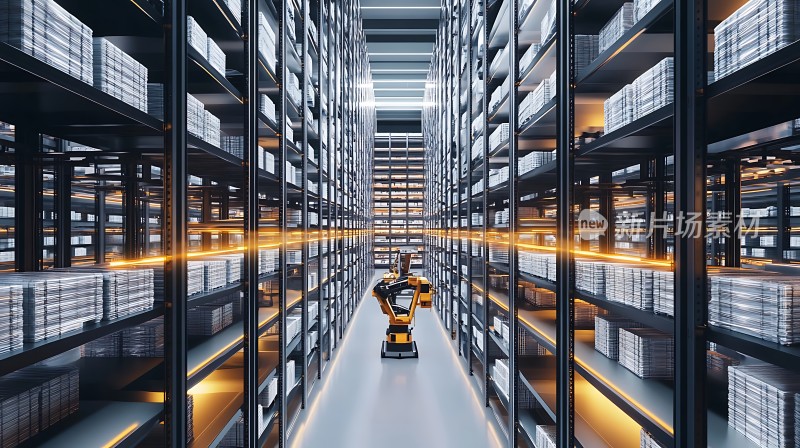 智能仓储机器人高效作业