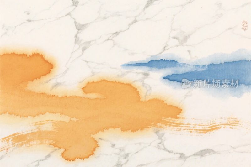 水彩纹理大理石艺术背景