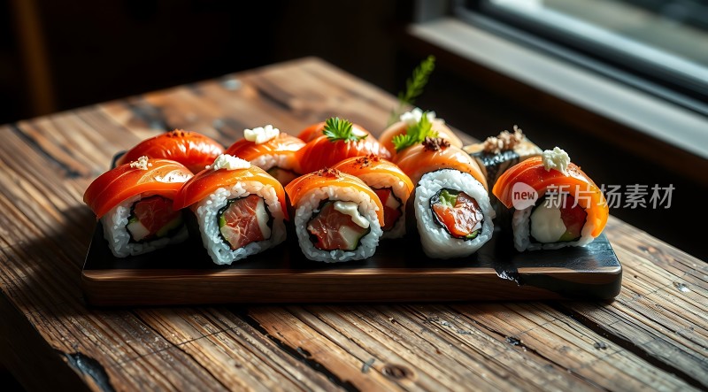 新鲜刺身寿司大集合