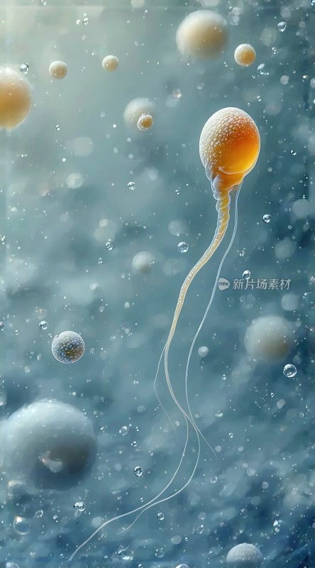 精子在卵子海洋中游动