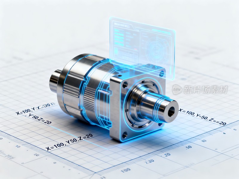 精密机械部件设计图