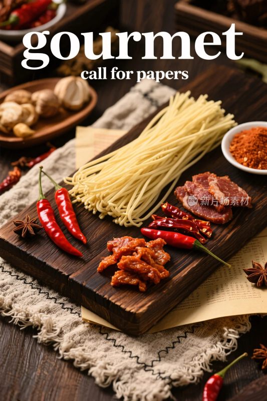 美食食材宣传图