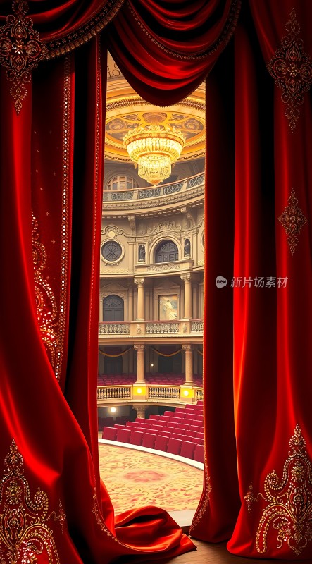 红幕舞台