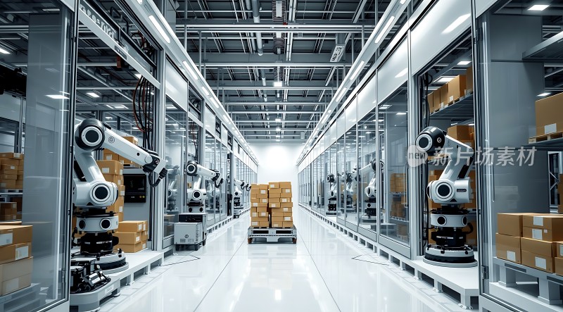 智能仓储机器人高效作业