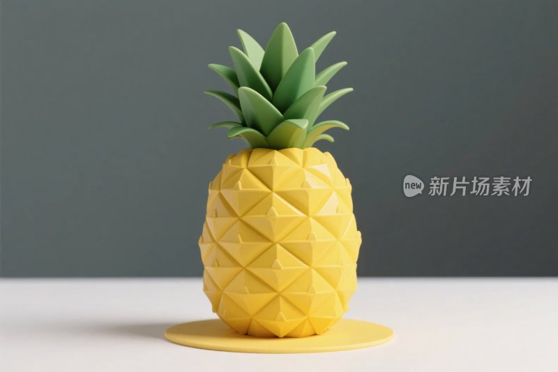 几何风格菠萝摆件