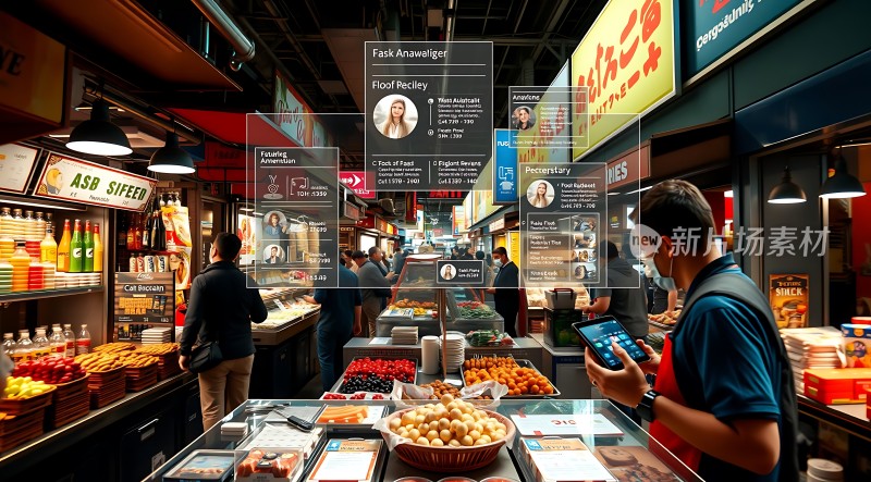 智能市场购物体验