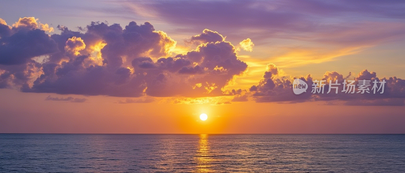 大海日出 海上日出