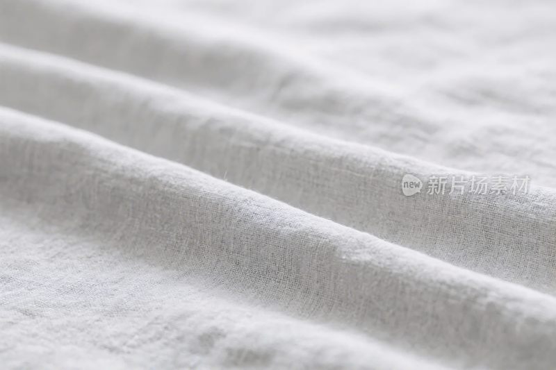 白色布料特写
