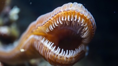 海蜒特写