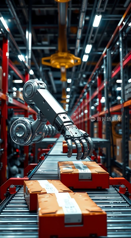 智能机械臂搬运货物