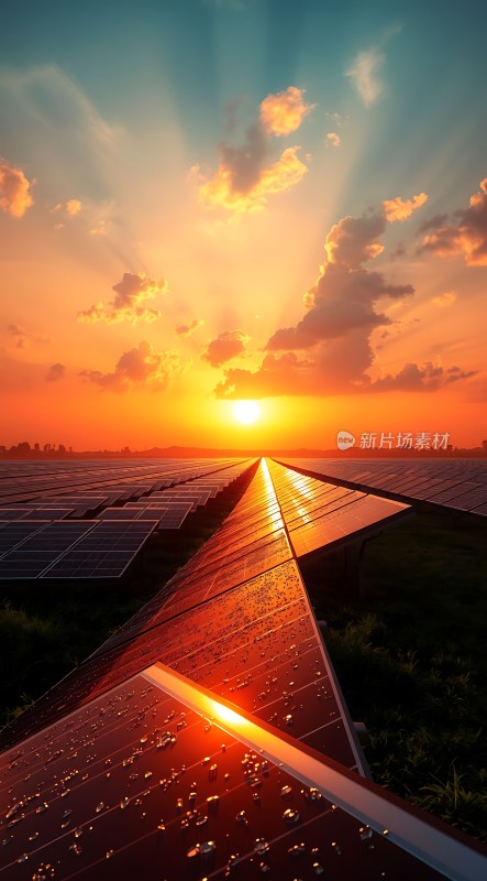 阳光下的绿色能源梦想
