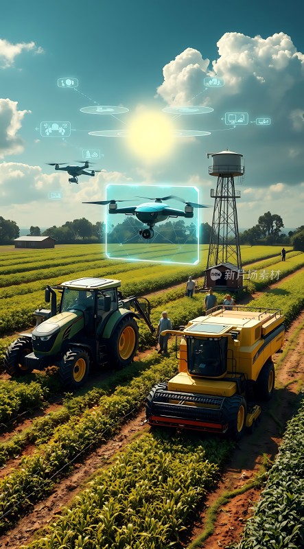 智慧农业科技助力丰收新时代