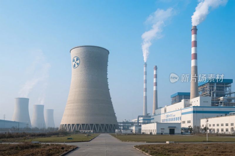 发电厂工业设施场景
