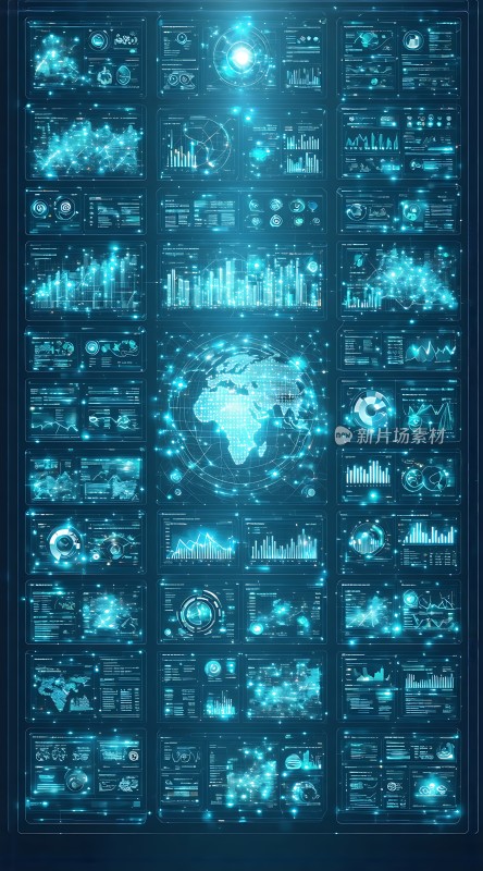 未来科技数据图表展示
