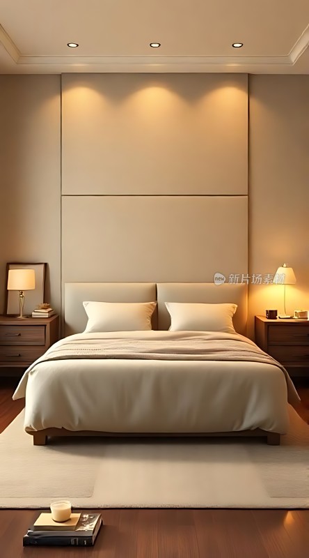 现代简约卧室温馨舒适宁静宜人