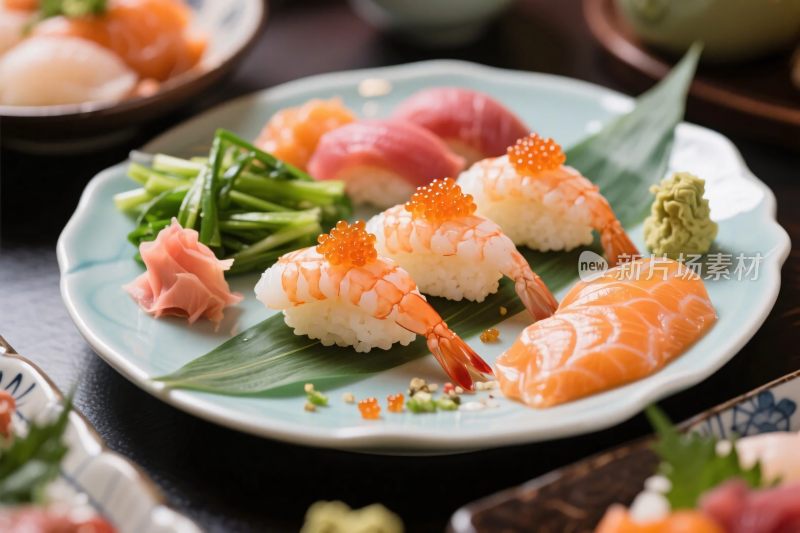 日式寿司美食画面