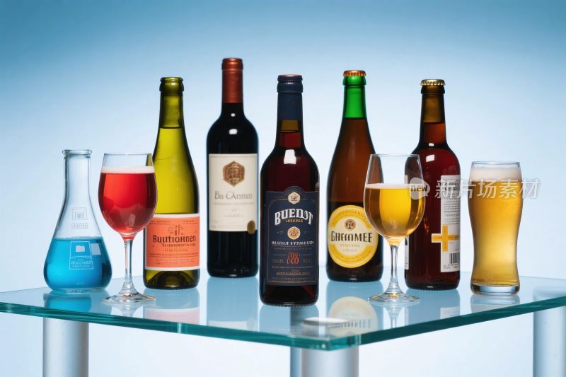 酒品陈列展示图