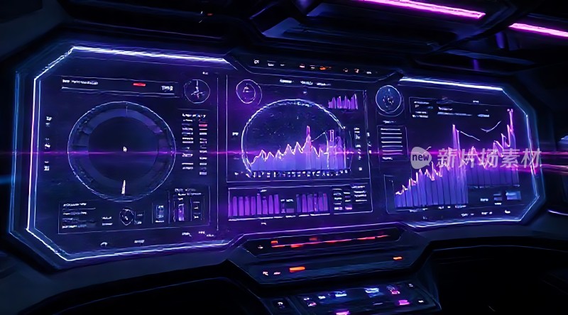 未来驾驶舱数据界面